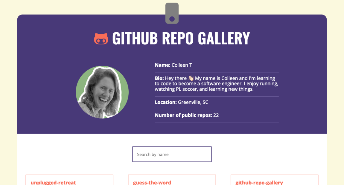 GitHub Repo Gallery
